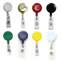 Round Retractable Badge Holder Reel